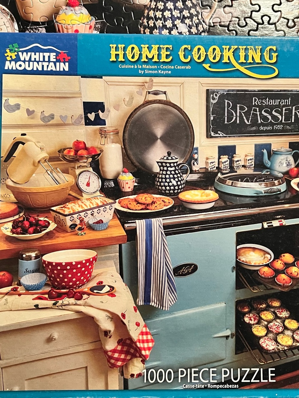 White Mountain Home Cooking 1,000 Piece Puzzle